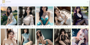 AI 随机女孩图像生成-小涛网络工作室ET资源网