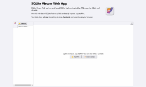 SQLite Viewer Web App-小涛网络工作室ET资源网